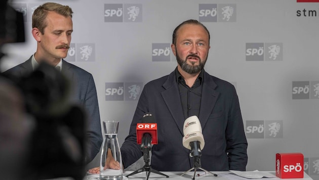 Max Lercher (re.) möchte in die Bundes-Gremien zurückkehren.