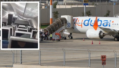 An Bord einer Maschine der Airline Flydubai kam es mutmaßlich zu einer versuchten Entführung. 