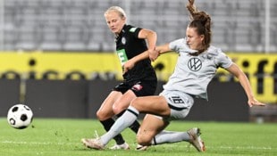 Gekämpft haben sie, die Sturm-Frauen, aber der Sieg gegen Wolfsburg ist ihnen nicht vergönnt ...
