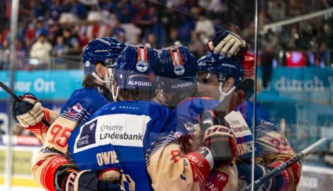 Am Ende durften die Haie jubeln. Nach einem zähen Derby.