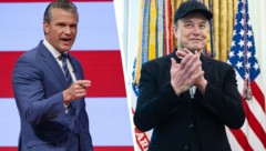 US-„Kriegsminister“ Hegseth setzt bei seinem neuen Vorhaben auf Tech-Milliardär Musk.