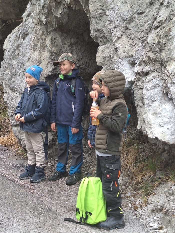 Für die Kinder ging es 2025 in die Trögener Klamm.