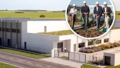 Das neue Rechenzentrum soll besonders „grün“ werden und setzt auf erneuerbaren Strom und ...