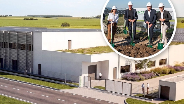 Das neue Rechenzentrum soll besonders „grün“ werden und setzt auf erneuerbaren Strom und ...