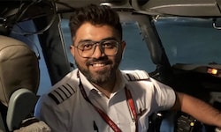 Der indische Pilot Smit Machchhar soll von seinem Kollegen mit einer Axt angegriffen worden ...
