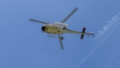 An der Großfahndung im März war auch ein Polizeihubschrauber beteiligt.