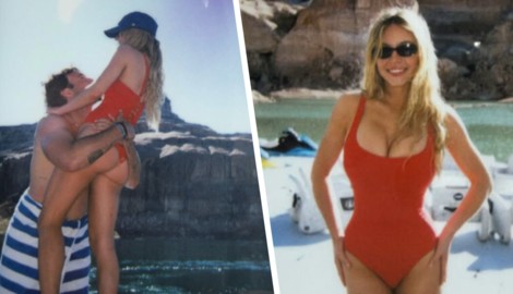 Neue Rolle für Sydney Sweeney? Im feuerroten „Baywatch“-Badeanzug macht die Schauspielerin in ...