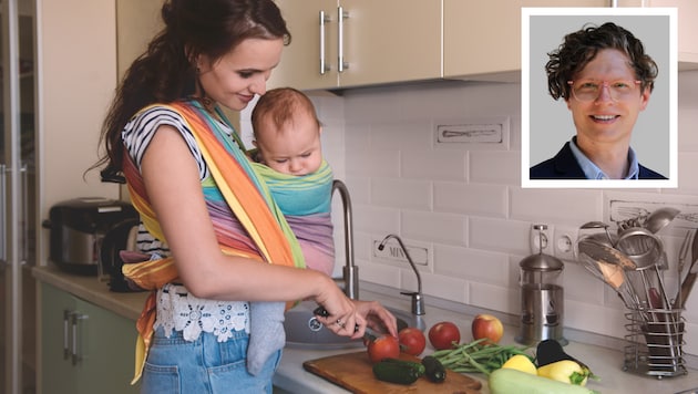 Wenn Babynahrung selbst zubereitet wird, besonders auf Hygiene achten!