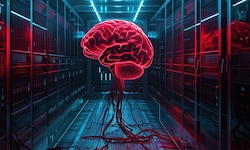 Künstliche Intelligenz ist allgegenwärtig – auch dieses bedrohliche Bild einer Kontrollübernahme ...