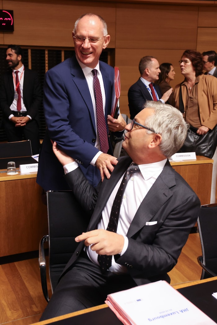 Karner und Brunner beim Treffen der Innenminister