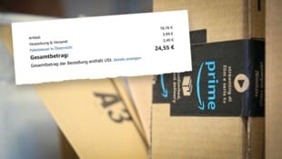 Wer seit 1. Oktober auf Amazon bestellt, findet bei der Kostenaufstellung die Paketsteuer ...
