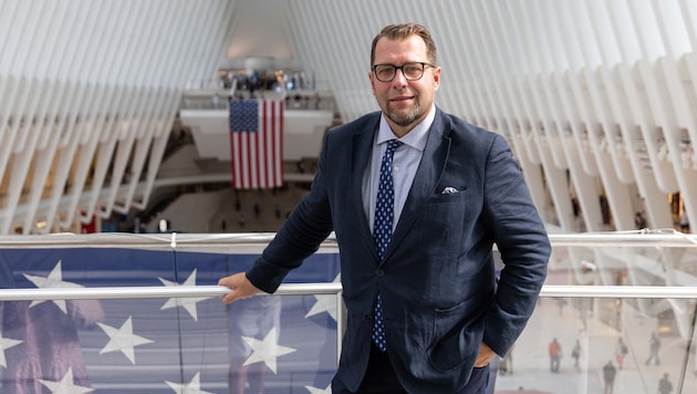 Der heimische Forscher und Nicolas Stockhammer rund um den 9/11-Gedenktag in New York City