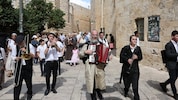 Jüdisches Fest Sukkot in Jerusalem