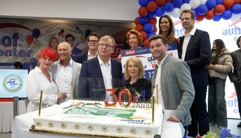 Happy Birthday, Auhof Center! Prominente Gäste feierten gemeinsam den großen 30er.
