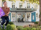 Freudensprung ins Rathaus. Harald Sorger erhielt um drei Stimmen mehr als Hermann Weiszbart, der ...