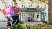 Freudensprung ins Rathaus. Harald Sorger erhielt um drei Stimmen mehr als Hermann Weiszbart, der ...