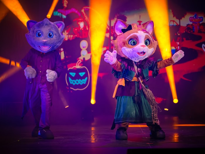 Bei den Halloween-Shows sorgen Filippo & Minky für beste Stimmung.