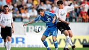 Schon der junge Xavi Alonso (r.) kickte schon im Reichshofstadion.