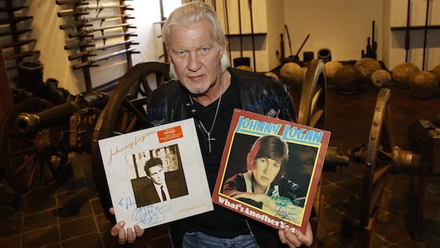 Johnny Logan kam zur Aufzeichnung der „Aufsteirern“-Show nach Graz.