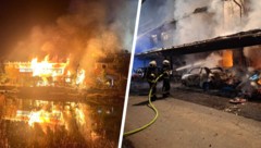 In der Nacht auf Freitag kam es zu dem verheerenden Brand.