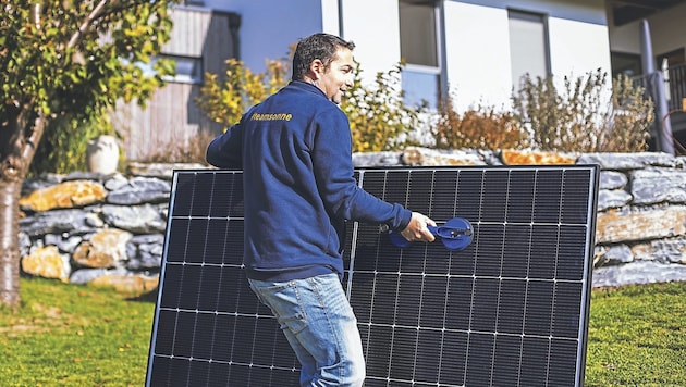 Die Abstimmung von dem, was am Dach die Energie auffängt und dem, was unten gespeichert wird, ...