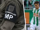 Die Militärpolizei „belehrte“ den Ex-Rapid-Star, der sich vor dem Wehrdienst drückt, am Rande ...