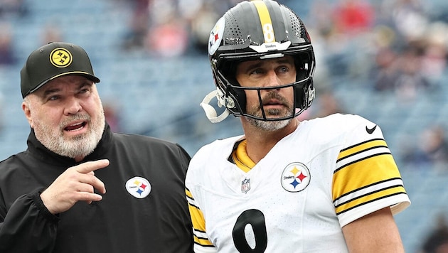 Zwischen Mike McCarthy (l.) und Aaron Rodgers (r.) krachte es gewaltig.