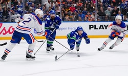 Niederlage für Marco Rossi (Nummer 23) und die Vancouver Canucks