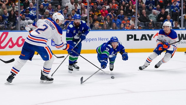 Niederlage für Marco Rossi (Nummer 23) und die Vancouver Canucks