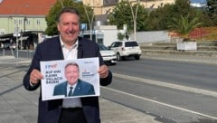 Will in die Bürgermeisterstichwahl: Erwin Baumann (FP)