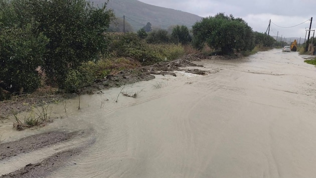 Erst Anfang Oktober wüteten heftige Regenfälle und Gewitter auf der griechischen Insel Kreta.