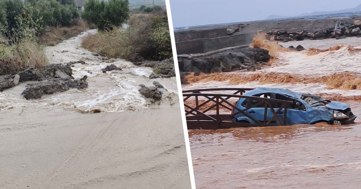 Image accompanying Schwere Unwetter - Kreta-Urlauberin: „Situation ist wirklich heftig“, from Kronen Zeitung