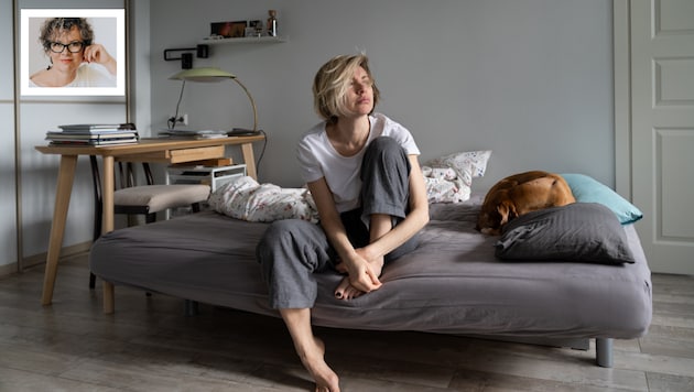 Die Wechseljahre bringen oft depressive Verstimmungen mit sich.