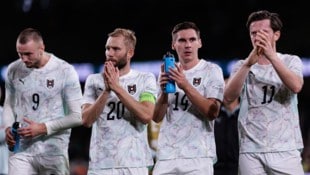 GEPA Richtig viel Freude kam nach dem 2:2 bei Österreich nicht auf.