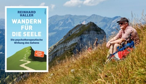 Reinhard Haller bei einer Bergwanderung in seiner Heimat Vorarlberg: „Ich gehe wöchentlich ...