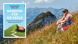 Reinhard Haller bei einer Bergwanderung in seiner Heimat Vorarlberg: „Ich gehe wöchentlich ...