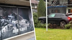 Nach dem Einbruch in Innsbruck gelang den Tätern die Flucht bis ins bayerische Mittenwald, dort ...