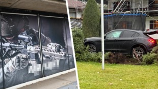Nach dem Einbruch in Innsbruck gelang den Tätern die Flucht bis ins bayerische Mittenwald, dort ...