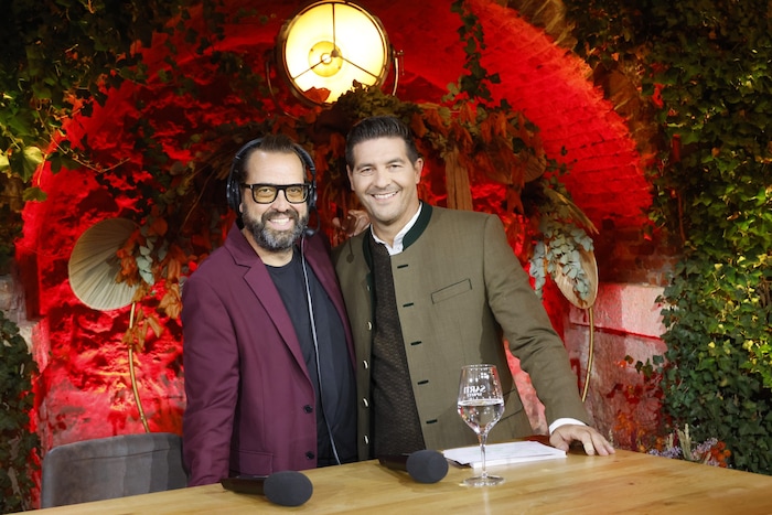 Gerald Fleischhacker und Moderator Norbert Oberhauser