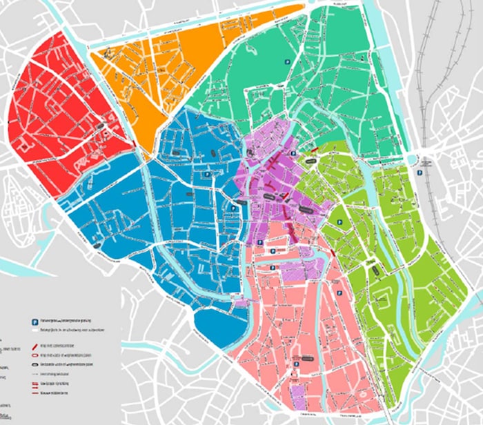 Der „Circulation Plan“ in Gent