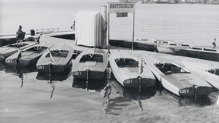 Bootswerft am Traunsee in Gmunden