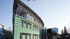 Das Rathaus in der Bodensee-Gemeinde Hard entspricht der Form eines Schiffes. Auf Sparkurs ...