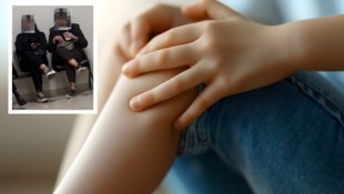 Biss eine der angeklagten Schwestern der 11-Jährigen ins Bein?