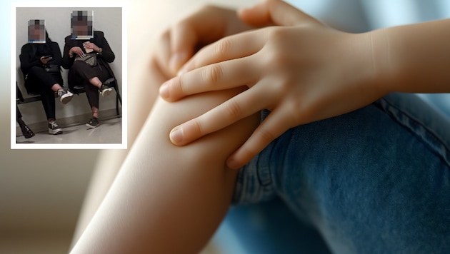 Biss eine der angeklagten Schwestern der 11-Jährigen ins Bein?