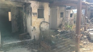 Benjamin Weinthal Im Kibbuz Kfar Aza sind die Spuren des Massakers weiterhin sichtbar.
