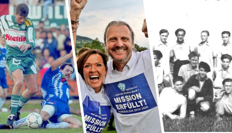 Beim TSV Hartberg war in den ersten 80 Jahren viel los