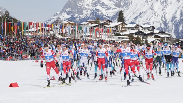 Mehr als 200.000 Zuschauer sahen die Wettkämpfe bei der Nordischen Ski-WM 2019 in Seefeld.