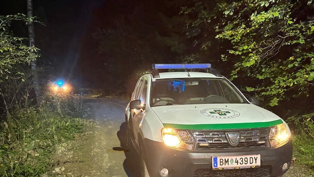 Auch die Bergrettung rückte aus.
