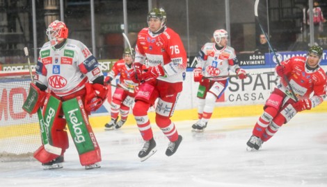 Gegen den HC Bozen hat‘s für den KAC nichts zu holen gegeben ...
