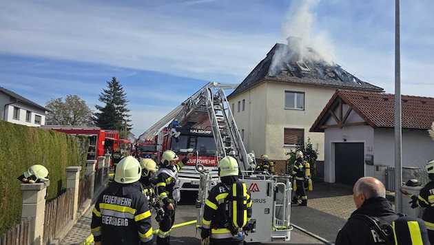 Das Lagebild vor Ort beim Eintreffen der Kräfte